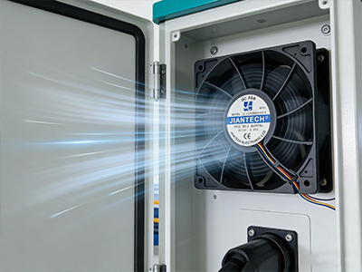 EV充电桩散热风扇如何兼顾高效散热与恶劣环境防护？02