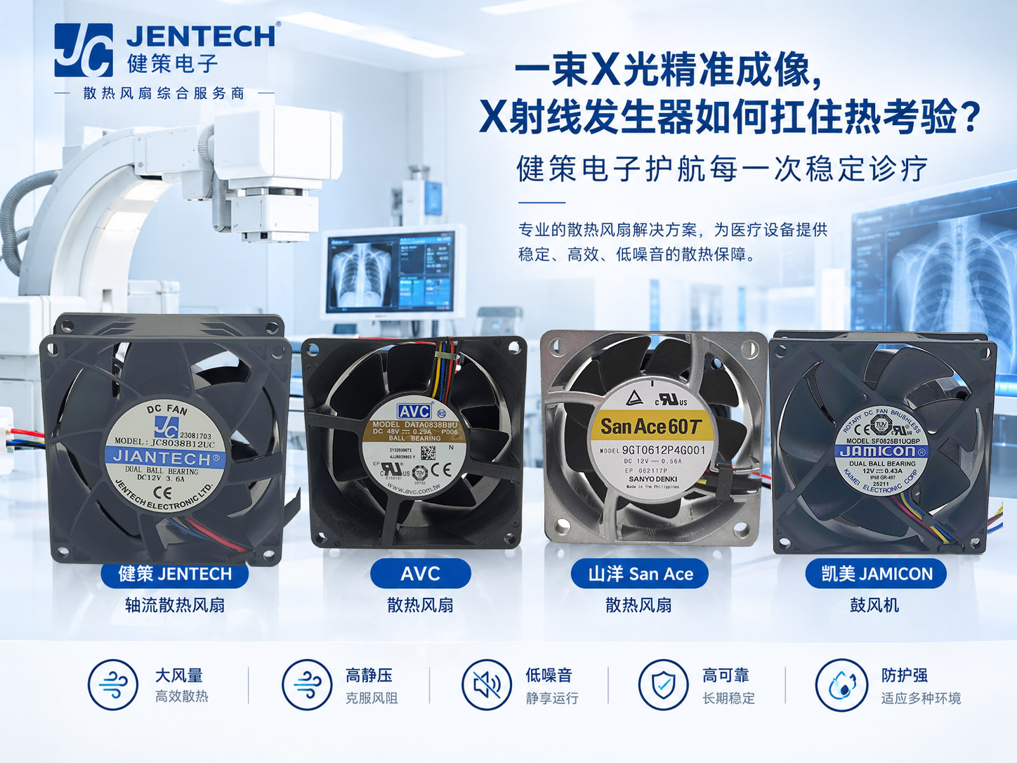 一束X光精准成像，X射线发生器如何扛住热考验？健策电子护航稳定诊疗04