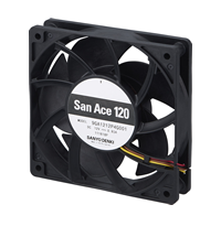 SanAce120三洋风扇12025直流DC12V低功耗散热风扇9GA1212