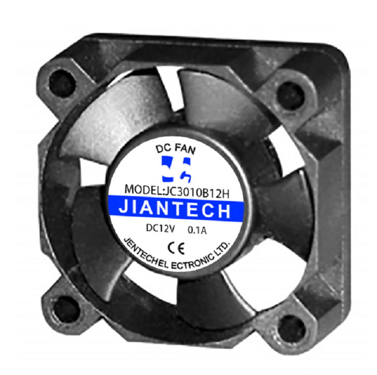 JC3010B12H低噪音散热风扇3010直流风机DC12V