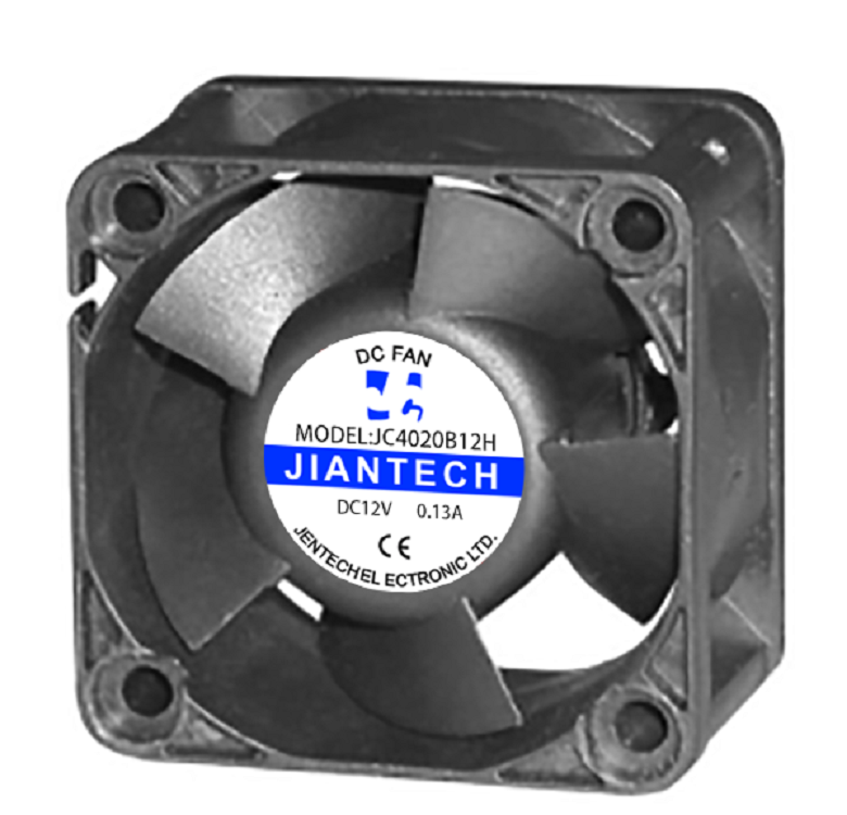 JC4020B12H低噪音散热风扇4020直流风机DC12V