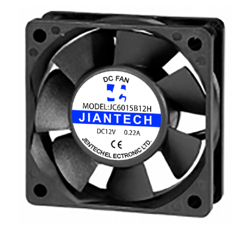 JC6015B12H低噪音散热风扇6015直流DC12V