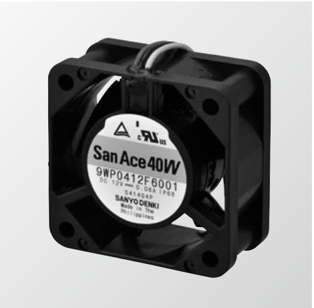 SanAce40W山洋散热风扇4020直流风机DC12V防水风扇9WP0412
