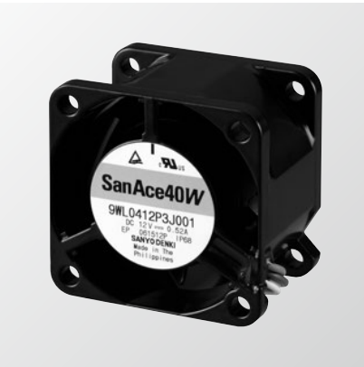 SanAce40W山洋散热风扇4028直流风机DC24V防水散热风扇9WL04