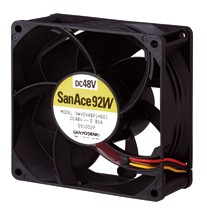 SanAce92W山洋散热风扇9238直流风机DC48V防水散热风扇9WV09