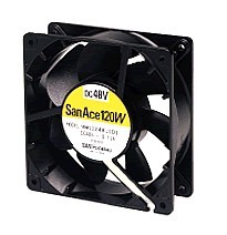 SanAce120W山洋散热风扇1238直流风机DC24V防水散热风扇9WV1