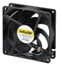 SanAce92W山洋散热风扇9225直流风机DC24V防水散热风扇9WL09