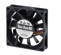 SanAce山洋风扇109R0824G4D01直流8025风机24V