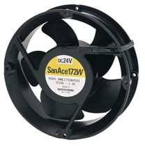  SanAce172W山洋散热风扇17251直流风机DC24V防水风扇9WE1