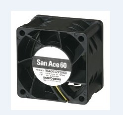 SanAce60山洋散热风扇6038直流风机DC12V低功耗风扇9GA0612