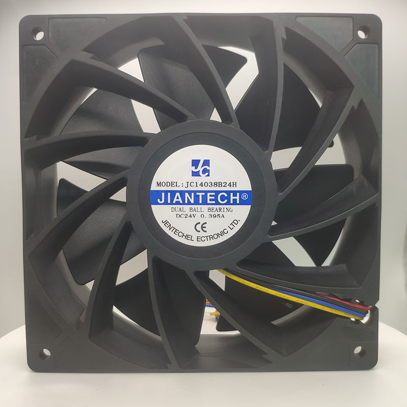 JC14038B24H散热风扇 大风量14038直流风机