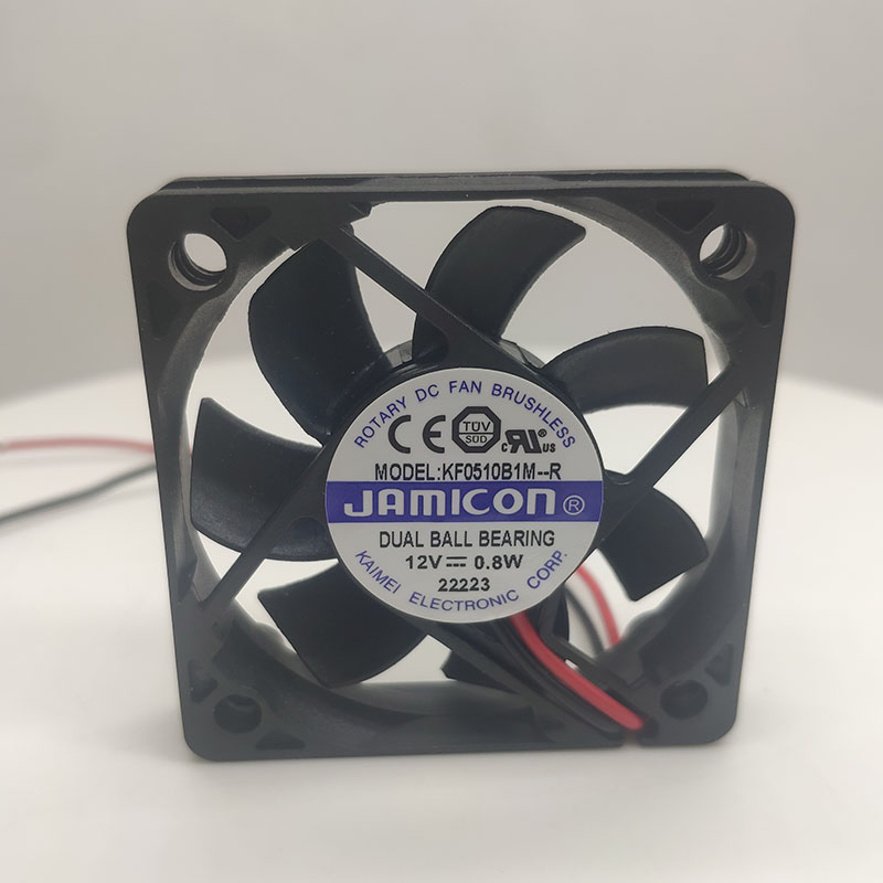 KF0510B1M-R散热风扇 凯美12V高风量5010直流风机