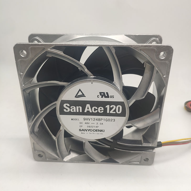 山洋风扇9HV1248P1G023散热风扇 San Ace高风量12038直流